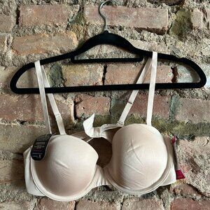 Maidenform Strapless Nude Bra with optional Straps 34A
